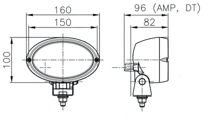 Hella Worklight 1Ga H15161037