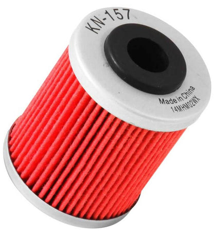 K&N Oil Filter 1.625in OD x 2.063in H for 99-07 KTM 250/400/450/520/525/540/625/660/690 (2nd Filter) KN-157