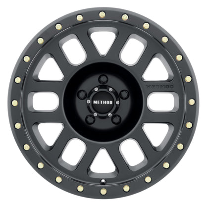 Method MR309 Grid 18x9 0mm Offset 5x150 116.5mm CB Matte Black Wheel MR30989058500