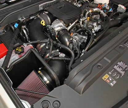 K&N 2015 Chevrolet Silverado  / GMC Sierra 2500/3500HD 6.6L V8 Performance Intake Kit 57-3087