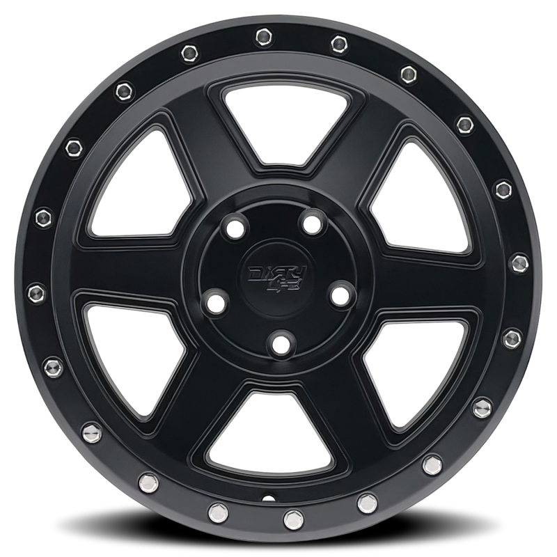 Dirty Life Wheels 9315 Compound Series Matte Black Wheels 9315-7985MB12