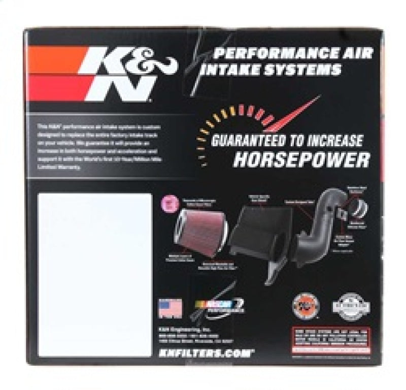 K&N 63 Series Aircharger Performance Intake Kit Chevy/GMC 14-15 Silverado/Sierra 1500 5.3L/6.2L V8 63-3082