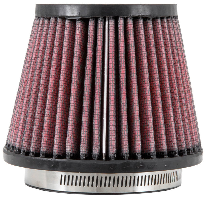 K&N Filter Universal Rubber Filter 3 1/2 inch Flange 5 inch Base 3 1/2 inch Top 4 inch Height RU-2990