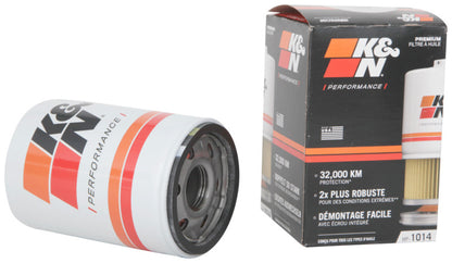 K&N Oil Filter OIL FILTER; AUTOMOTIVE HP-1014