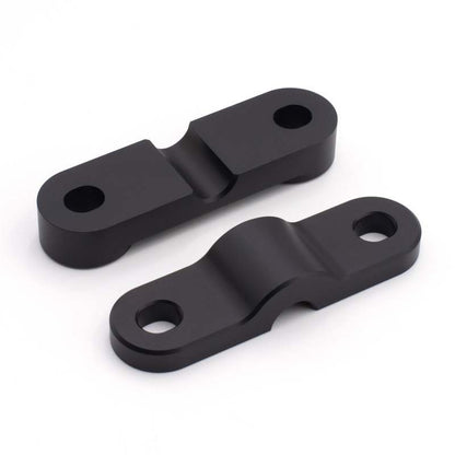 BLOX Racing 2-Pc Solid Shifter Bushing Kit Rear - Civic Integra - Black BXAC-00321-BK