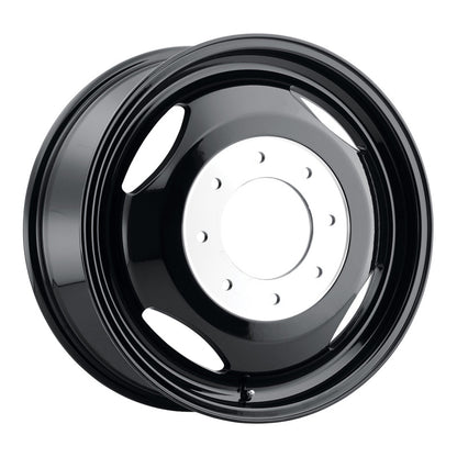 Weld Off-Road W100 20X8.25 Dualie Inner 8X165.1 ET80 BS7.75 Gloss Black 121.6 W10008280775
