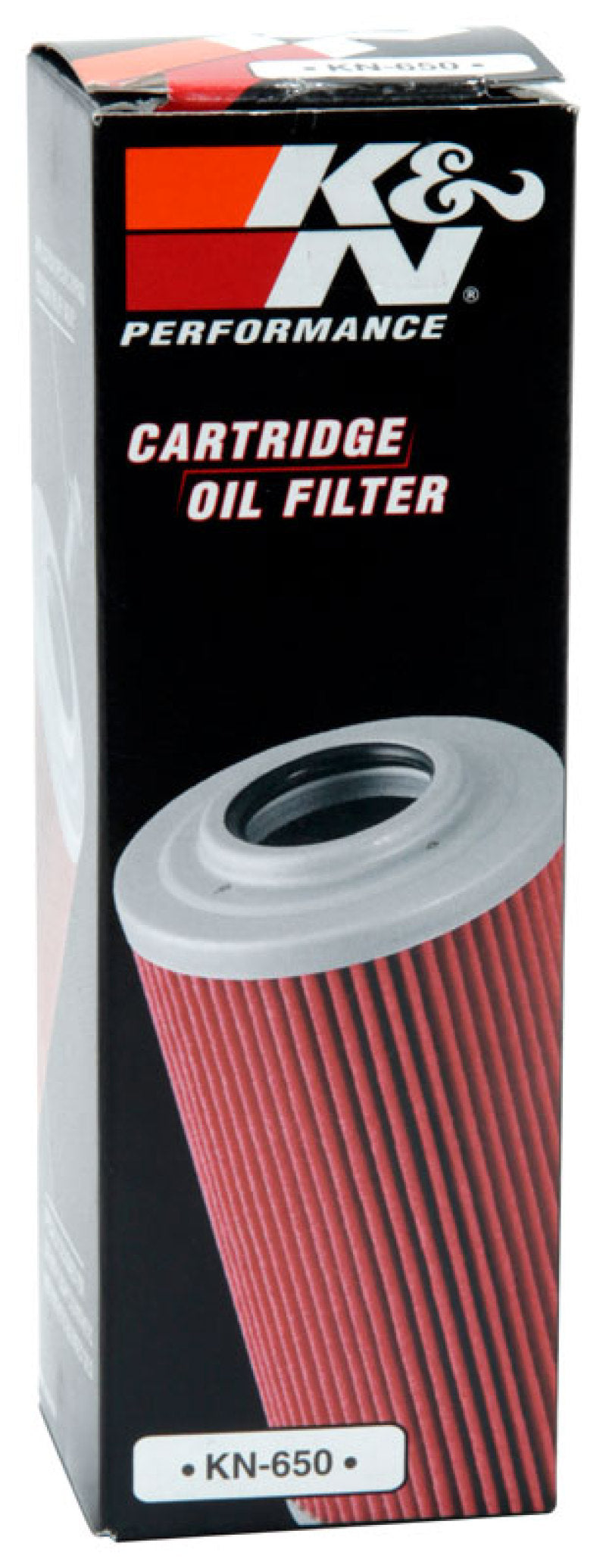 K&N 1.625in OD x 5.05in H Oil Filter KN-650