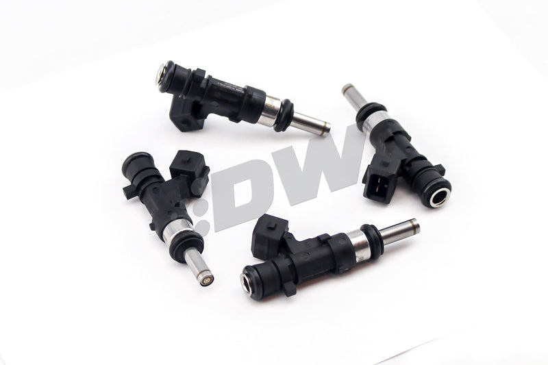 DeatschWerks 07-15 Mitsubishi Evo X 1100cc XT Nozzle Injectors 17MX-10-1100-4