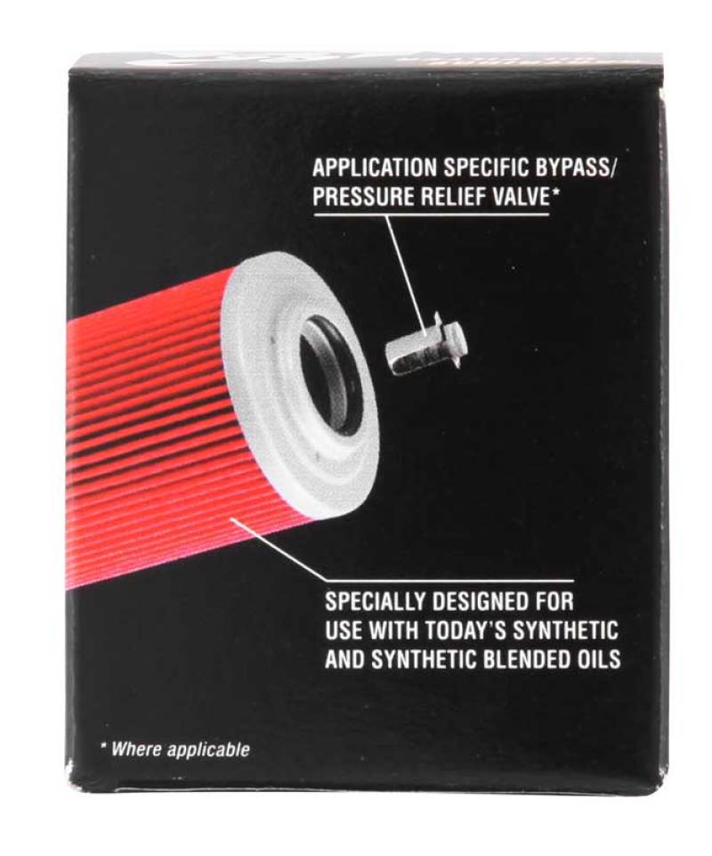 K&N Yamaha / MBK / Fantic Caballero 1.5in OD x 1.813in H Oil Filter KN-141