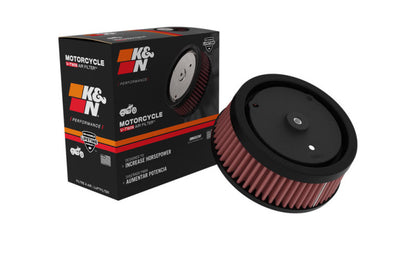K&N Replacement Air Filter 5.5in Top OD x 6in Base OD x 2.313in H for Harley Davidson HD-0818