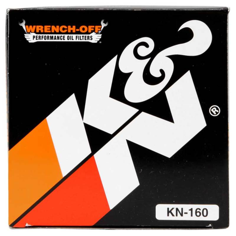 K&N Oil Filter for 2005-2014 BMW K1200 GT/R/RS/S/ K1300 GT/R/S/ R1200 GS/R/RT S1000RR KN-160