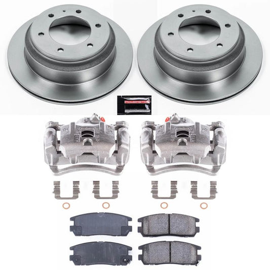 Power Stop Z17 Evolution Plus Stock Replacement Brake Kits with Calipers KCOE5029