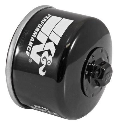 K&N Oil Filter 2.688in Height x 3.031in OD Powersports - Canister KN-184