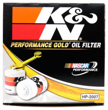 K&N Oil Filter OIL FILTER; AUTOMOTIVE HP-2007