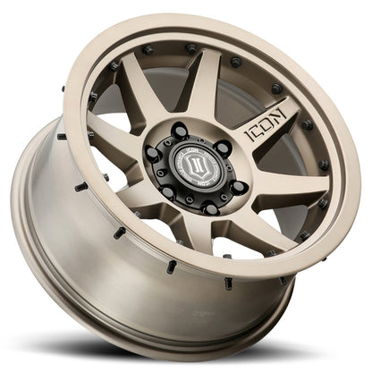 ICON Rebound Pro 17x8.5 6x5.5 25mm Offset 5.75in BS 95.1mm Bore Bronze Wheel 21817859057BR