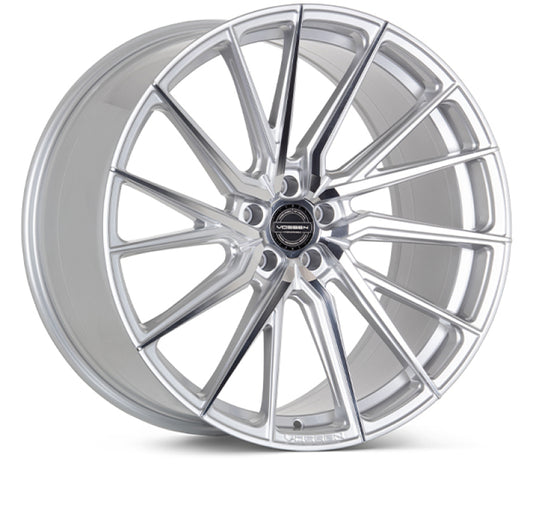 Vossen HF-4T 20x10 / 5x112 / ET50 / Deep Face / 66.5 - Silver Polished - Right HF4T-0M13-R