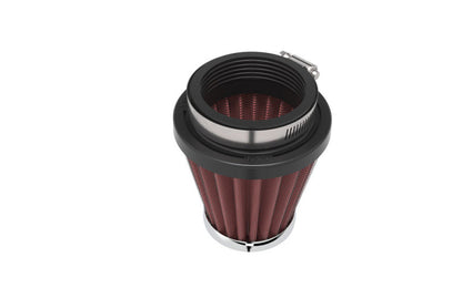 K&N Universal Chrome Filter 1 15/16 inch FLG / 3 inch Base / 2 inch Top / 3 inch Height RC-1060