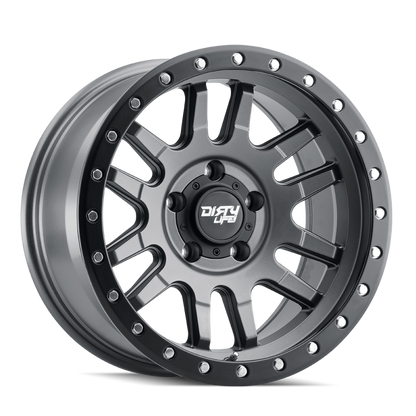 Dirty Life Wheels 9309 Canyon Pro Street Series Satin Graphite Wheels 9309-7973MGT12