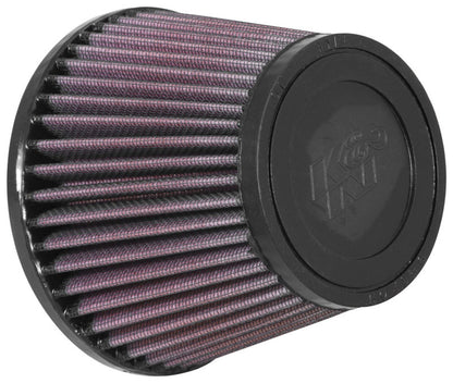 K&N Filter Universal Rubber Filter 3 1/2 inch Flange 5 inch Base 3 1/2 inch Top 4 inch Height RU-2990