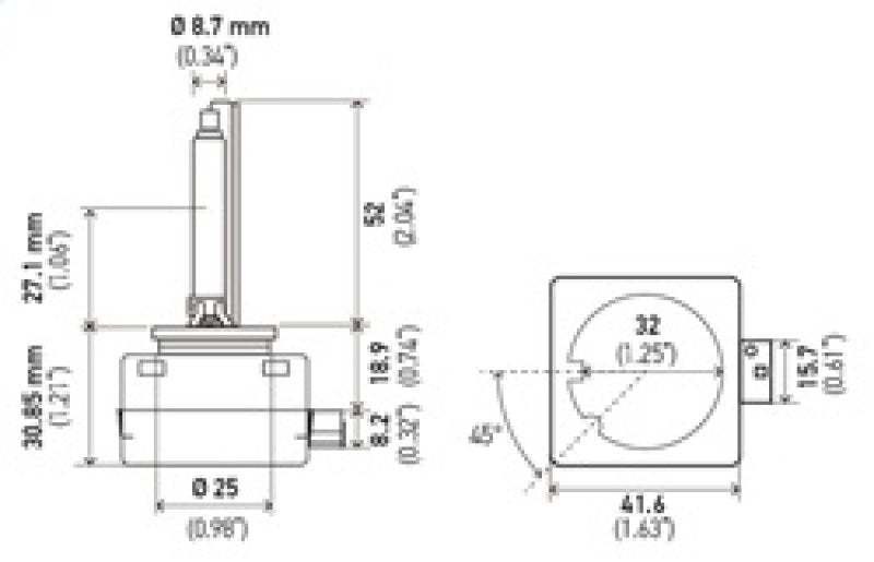Hella Light Bulbs D1S 4300 K