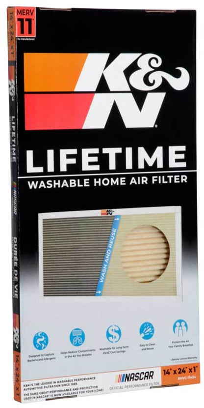 K&N HVAC Filter - 14 X 24 X 1 HVC-11424