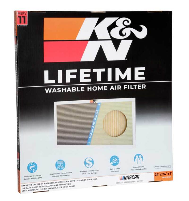 K&N HVAC Filter - 24 x 24 x 1 HVC-12424