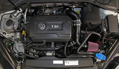 K&N 2015 Volkswagen Golf / GTI 1.8L L4 F/I Typhoon Performance Intake Performance kit 69-9506TTK