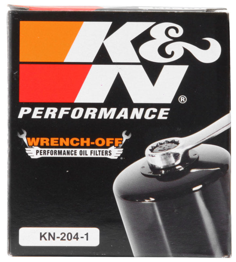 K&N Honda / Kawasaki / Arctic Cat / Suzuki / Triumph / Yamaha 2.594in OD x 2.813in H Oil Filter KN-204-1