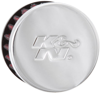 K&N 3/4 inch ID 2 inch OD 1.5 inch H Clamp On Crankcase Vent Filter 62-1360