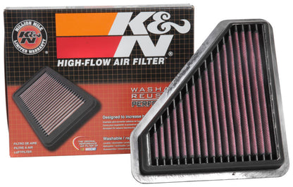 K&N 12-17 Honda Civic IX L4-1.4L F/I Drop In Air Filter 33-3124