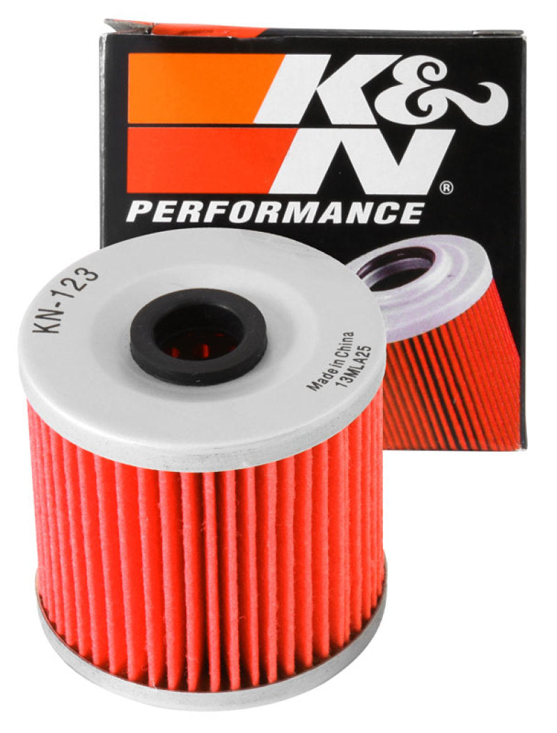 K&N Kawasaki 2.156in OD x 2.219in H Oil Filter KN-123