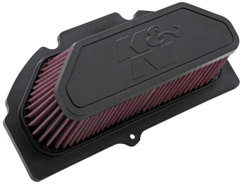 K&N 09-11 Suzuki GSXR 1000 Replacement Air Filter 11.063in L x 5.688in W x 3.375in H SU-1009