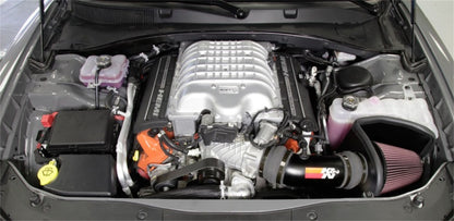 K&N 2017 Dodge Challenger Hellcat SC V8-6.2L F/l Typhoon Air Intake 69-2553TTK