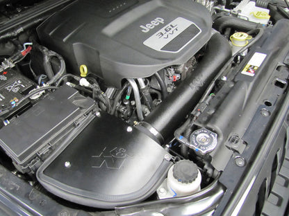 K&N 12-14 Jeep Wrangler V6 3.6L Performance Intake Kit 57-1566