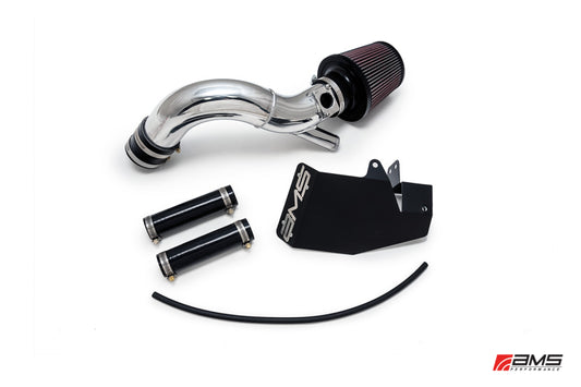 AMS Performance 08-15 Mitsubishi EVO X Replacement Intake Pipe w/MAF Housing & Bungs - Polished AMS.04.08.0002-1