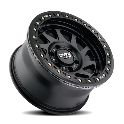 Dirty Life Wheels 9313 Enigma Race Series Matte Black Wheels 9313-7936MB38