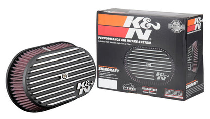 K&N Street Metal Intake System for 02-06 Harley Davidson Road King F/I 88cl Side Draft Dyna/Softail RK-3953