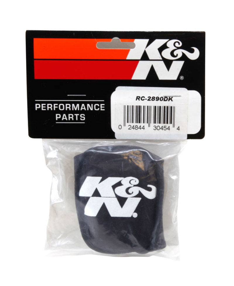 K&N Air Filter Wrap Drycharger RC-2890 Black RC-2890DK