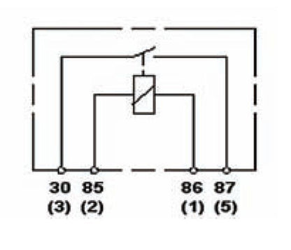 Hella Relay Mini Iso Alt 4 Pole 24V Spst Bkt 965400031