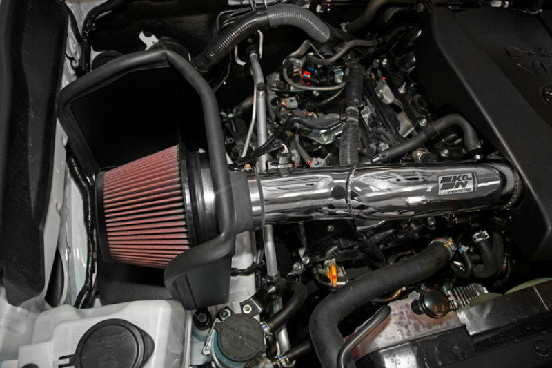 K&N 2016 Toyota Tacoma 3.5L-V6 High Flow Performance Kit 77-9039KP
