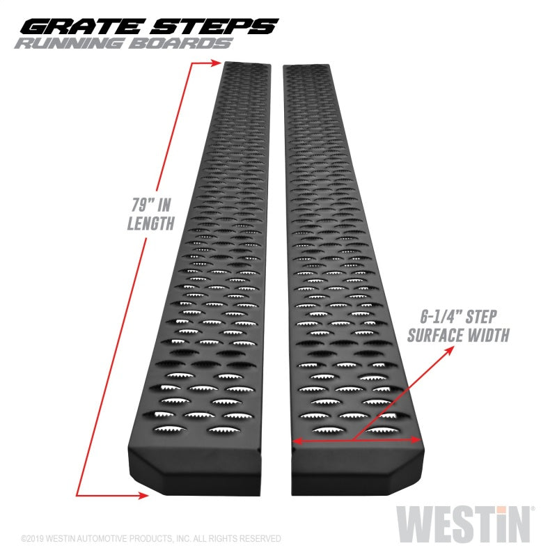 Westin Grate Steps Running Boards 27-74735