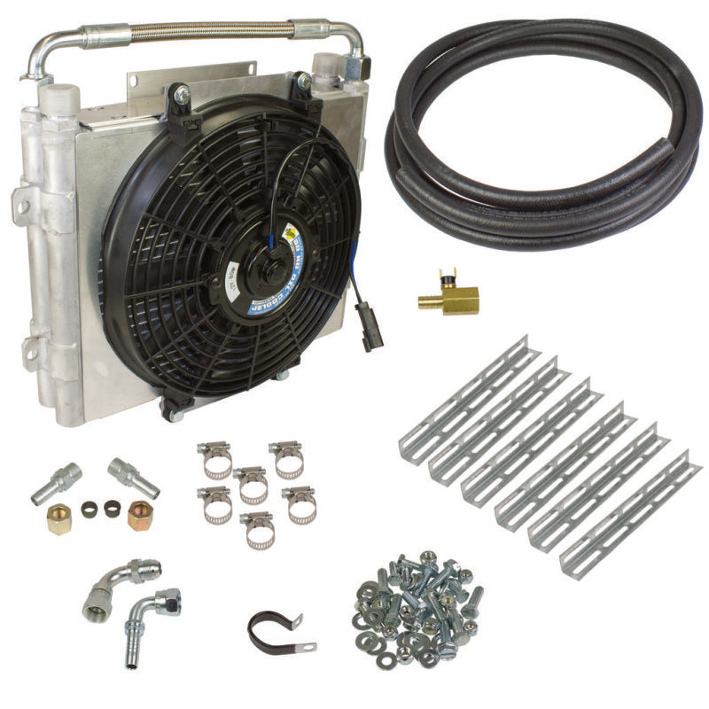 BD Diesel Xtrude Double Stacked Transmission Cooler Kit - Universial 1/2in Tubing 1030606-DS-12