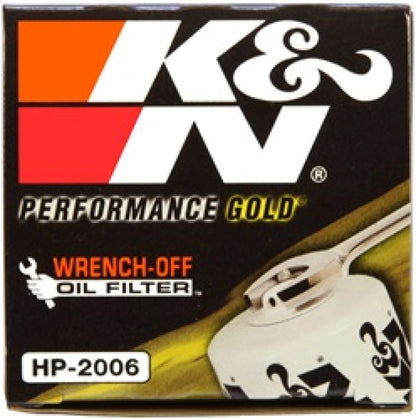 K&N Universal Performance Gold Oil Filter HP-2006