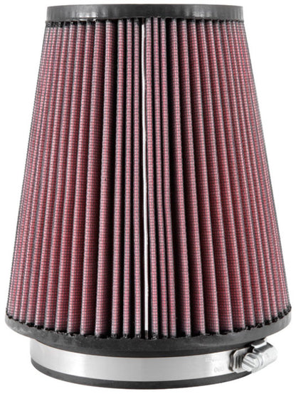 K&N Filter Universal Rubber Filter 5 inch Flange 6 1/2 inch Base 4 3/8 inch Top 7 inch Height RU-2800