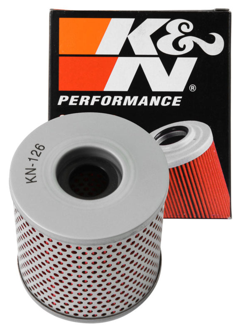 K&N Kawasaki 3.156in OD x 3.25in H Oil Filter KN-126