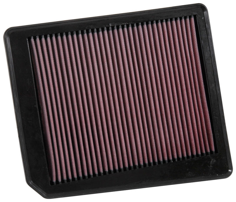 K&N 2017 Nissan Titan V8-5.6L F/I Drop In Replacement Air Filter 33-5062