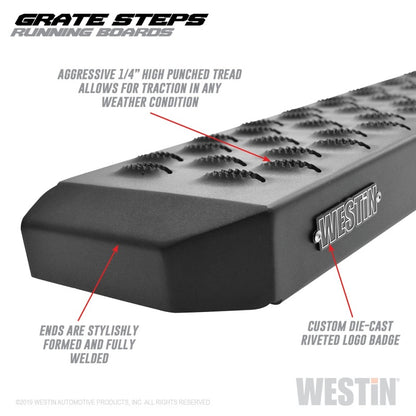 Westin Grate Steps Running Boards 27-74705