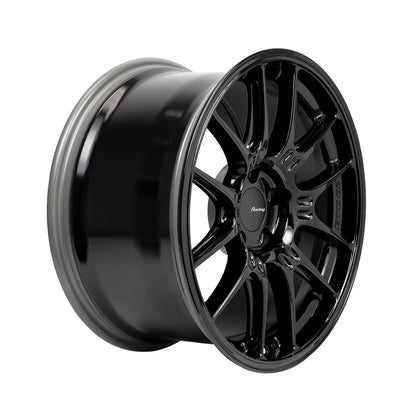 Enkei GTC02 18x9.5 5x114.3 40mm Offset 75mm Bore Gloss Black Wheel 534-895-6540GB