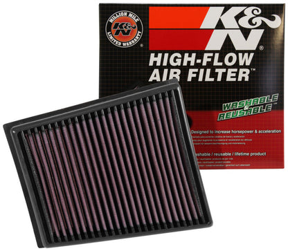 K&N 2016 Renault Megane IV L4-1.5L DSL Replacement Drop In Air Filter 33-3057