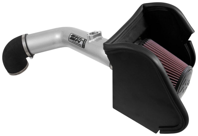K&N 16-17 Nissan Titan XD V8-5.0L Performance Air Intake Kit - Metal 77-6017KS
